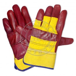 Industrial Furniture Rigger Work Leather Gloves